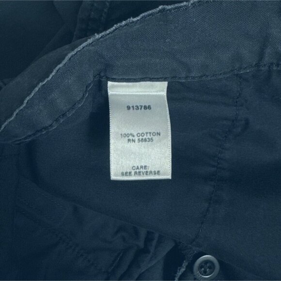 Cabela's Casuals Womens Relaxed Fit Black Pants Size 8 Flat Front Casual *Flaw* - Picture 11 of 12